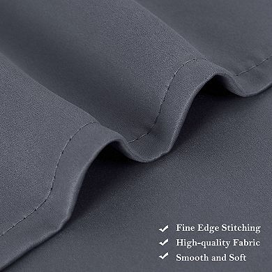 Polyester Blackout Curtain Panel Set Of 2, 29"x36"