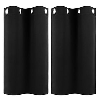 Polyester Blackout Curtain Panel Set Of 2, 29"x36"