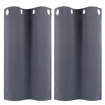 Polyester Blackout Curtain Panel Set Of 2, 29"x36"