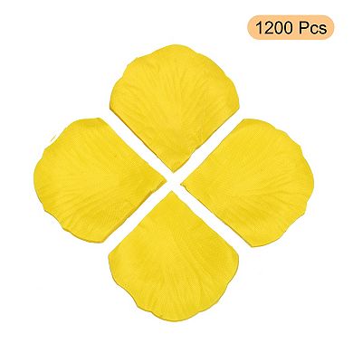 Silk Artificial Flower Rose Petal Wedding Faux Flower for Decoration 1200Pcs