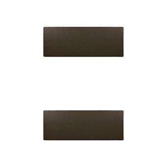 Kitchen Rug Kitchen Runner Rug Kitchen Floor Mat, Solid Color Waterproof 18" X 47" 2 pc