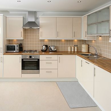 Modern Kitchen Mat Cushioned Waterproof Kitchen Mats For Floor 18" X 28"+ 18" X 47" 2pcs