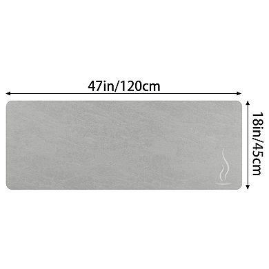 Modern Kitchen Mat Cushioned Waterproof Kitchen Mats For Floor 18" X 28"+ 18" X 47" 2pcs