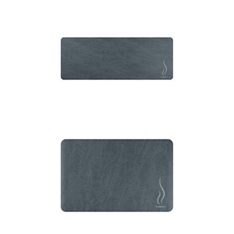 Modern Kitchen Mat Cushioned Waterproof Kitchen Mats For Floor 18" X 28"+ 18" X 47" 2 pc