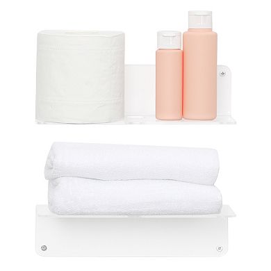 Acrylic Floating Shelves For Wall For Room Kitchen Wall Display Shelf