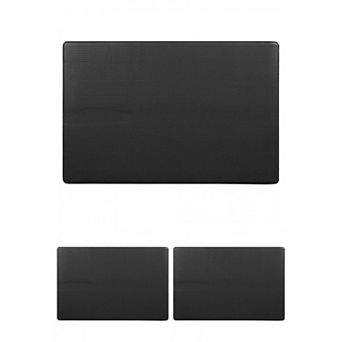 Kitchen Rug Kitchen Runner Rug Kitchen Floor Mat, Solid Color Waterproof 18" X 28" 3 pc