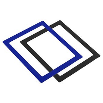 Magnetic Photo Frame, 2 pc 8.5x11 Inch Picture Holder