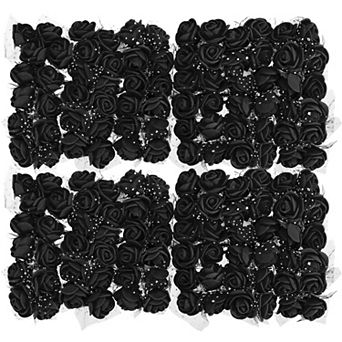Artificial Rose Flower Heads, Mini Faux Flower for DIY Craft Wedding and Party Decoration 144 pc