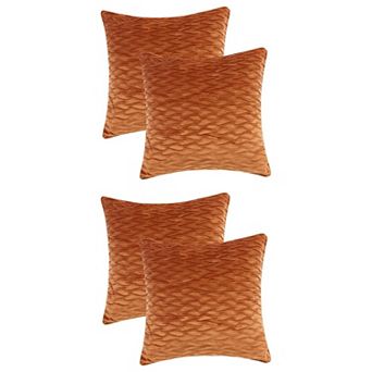 Throw Pillow Covers Luxury Textured Pillowcases Soft Cozy Cushion For Couch