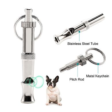 Dog Whistle To Stop Barking, Professional Recall Pet Puppy Cat Dog Training Whistle