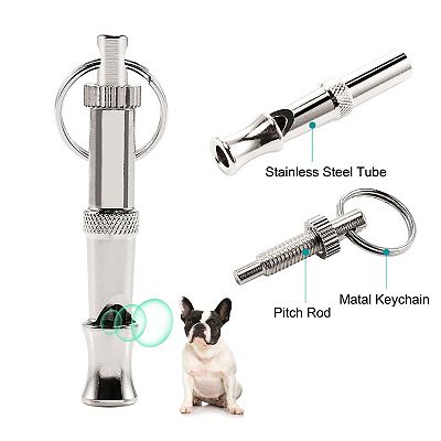 Dog Whistle To Stop Barking, Professional Recall Pet Puppy Cat Dog