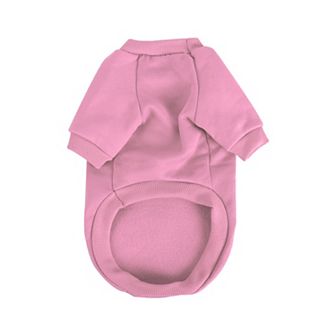 Cotton Blend Dog Winter Sweatshirt Pet Clothes Fleece Lined Warm Coat
