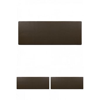 Kitchen Rug Kitchen Runner Rug Solid Color Kitchen Floor Mat, Waterproof 18" X 47" 3 pc