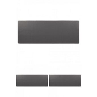 Kitchen Rug Kitchen Runner Rug Solid Color Kitchen Floor Mat, Waterproof 18" X 47" 3 pc