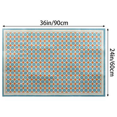 Kitchen Rugs Wiping Kitchen Mat Large Foot Wipe Mat No Washing Kitchen Mat 24" X 36" 3pcs