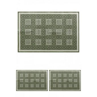 Kitchen Rugs Wiping Kitchen Mat Large Foot Wipe Mat No Washing Kitchen Mat 24" X 36" 3 pc