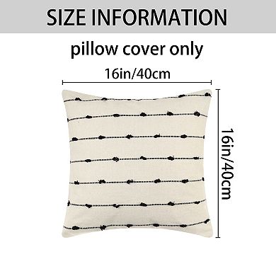 Cushion Decorative Throw Pillow Covers Neutral Pillowcases Home Decor