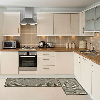 Kitchen Mats For Floor Machine Washable, Kitchen Rugs With Non Slip Backing 20" X 32" 3pcs