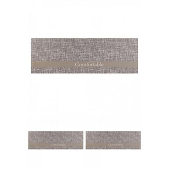 Letter Pattern Kitchen Mat Kitchen Rug Standing Mats For Office, Sink, Laundry 18" X 48" 3 pc