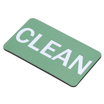 Dirty Clean Dishwasher Magnet, Dish Washer Kitchen Clean Dirty Sign Magnet, Red, Green