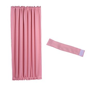 Blackout Door Curtain, 54"W x 72"L French Window Door Curtain 1 Panel