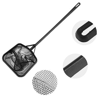 1 Pcs Aquarium Fish Net Aquarium Fish Tank Accessories Small Fish Fine Net Black