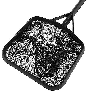1 Pcs Aquarium Fish Net Aquarium Fish Tank Accessories Small Fish Fine Net Black