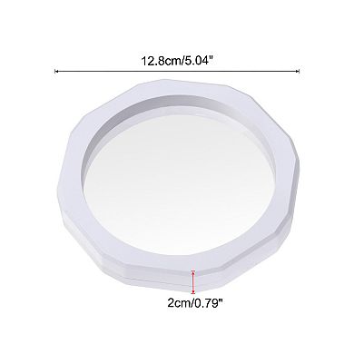Floating Thin Film Display Box, Abs Frame Case 12.8cm X 2cm Pack Of 4