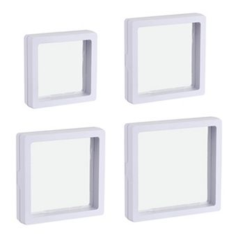 Floating Frame Display Holder Stand 3d Display Box For Ring Necklace Earring