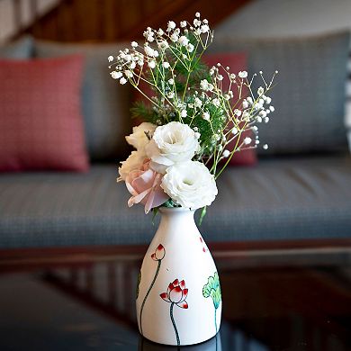 Baby's Breath Artificial Flowers 3 Branches 8 Pcs Real Touch For Wedding Party Home Decoration