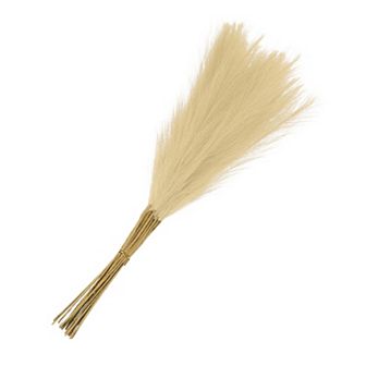 Faux Pampas Grass, Fake Pampas Grass Decor for Living Room Party Wall Vase Wedding Decoration