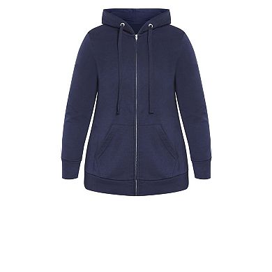 Avenue Women's Plus Size Double Stripe Jacket