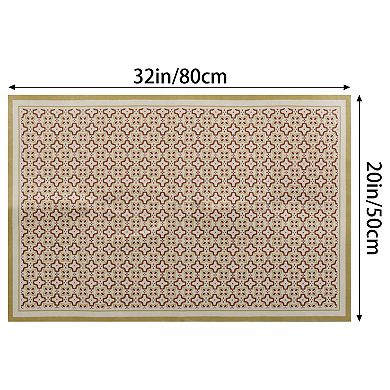 Kitchen Rugs Wiping Kitchen Mat Large Foot Wipe Mat 20" X 32"+ 24" X 36" 2pcs