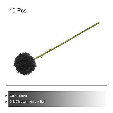 Artificial Flower Heads Silk Chrysanthemum Hydrangea Faux