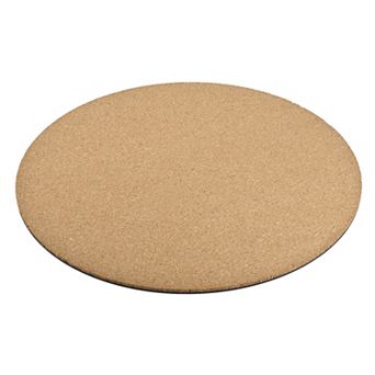 Cork Plant Mat 10" Round Plastic Absorbent Waterproof Coaster Pad For Home Garden Pot