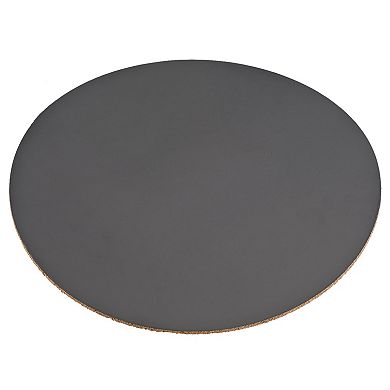 Cork Plant Mat 10" Round Plastic Absorbent Waterproof Coaster Pad For Home Garden Pot