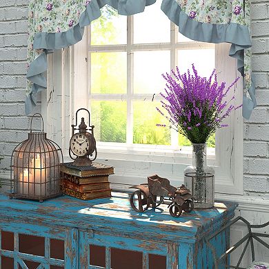 6 Bundles Artificial Daffodils Flowers Plastic For Indoor Outdoor