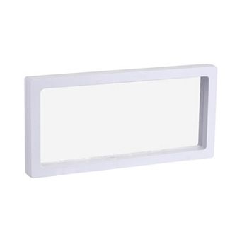 Floating Thin Film Display Box, Abs Frame Case 23cm X 11cm X 2cm Pack Of 1