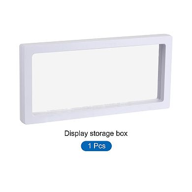 Floating Thin Film Display Box, Abs Frame Case 23cm X 11cm X 2cm Pack Of 1