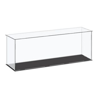Acrylic Display Case Plastic Box Cube Storage Box Clear Small Assemble Dustproof Showcase
