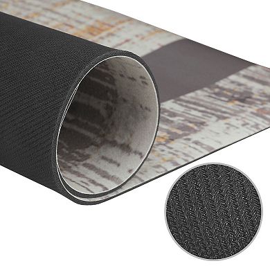 Letter Pattern Kitchen Mat Kitchen Rug Standing Mats For Office 18" X 28"+ 18" X 48" 2pcs