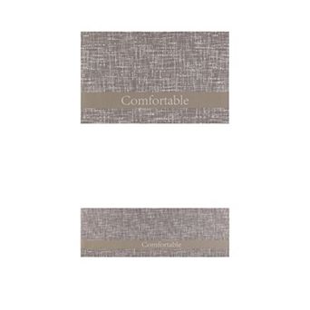 Letter Pattern Kitchen Mat Kitchen Rug Standing Mats For Office 18" X 28"+ 18" X 48" 2 pc