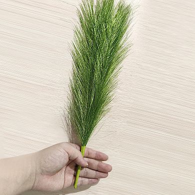 3pcs Pampas Grass 17.7" Fake Pampas Grass For Wedding Decoration