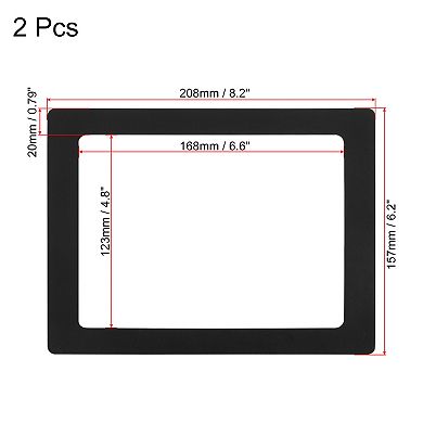 Magnetic Photo Frame, 2pcs 6x8 Inch Picture Holder