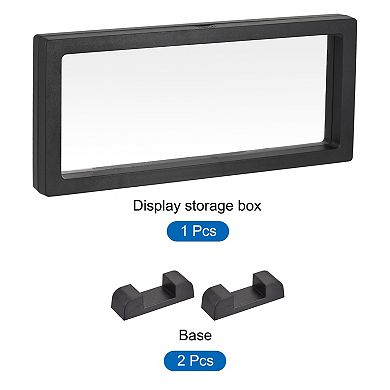 Floating Thin Film Display Box With Base 30cm X 11cm X 2cm Pack Of 1