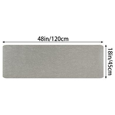 Kitchen Rugs, Cushioned Anti Slip Kitchen Mats, Waterproof Rug 18" X 48" 3pcs