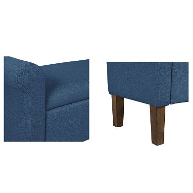 510 Design Aubrey Upholstered Storage Bench