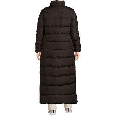 Plus Size Lands' End Hooded Maxi Down Puffer Coat