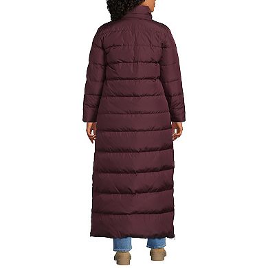 Plus Size Lands' End Hooded Maxi Down Puffer Coat
