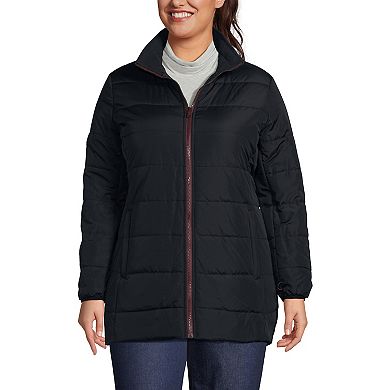 Plus Size Lands' End Women's 3-in-1 Squall Winter Parka Jacket